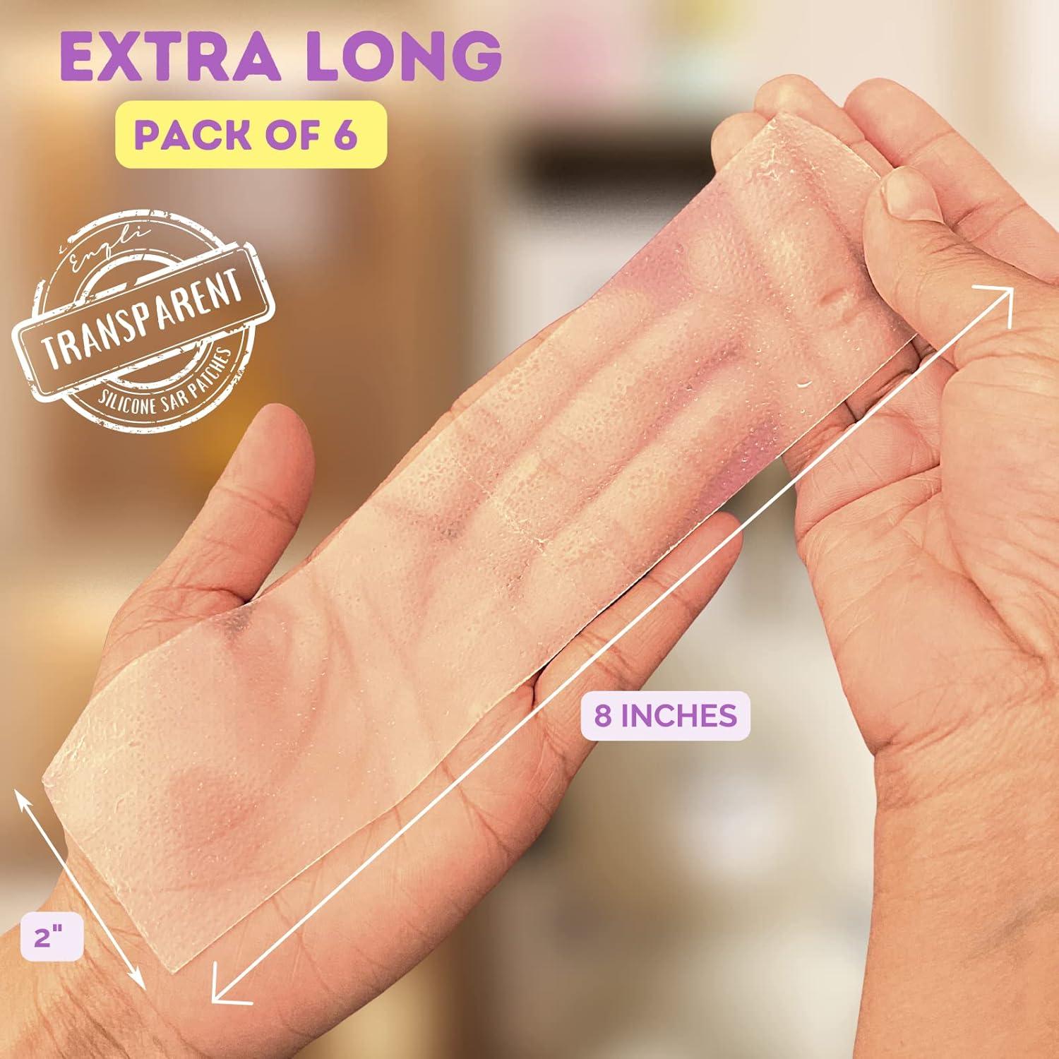 ENQLI CSection Scar Silicone Strips (6 Pack) Reusable Medical Grade