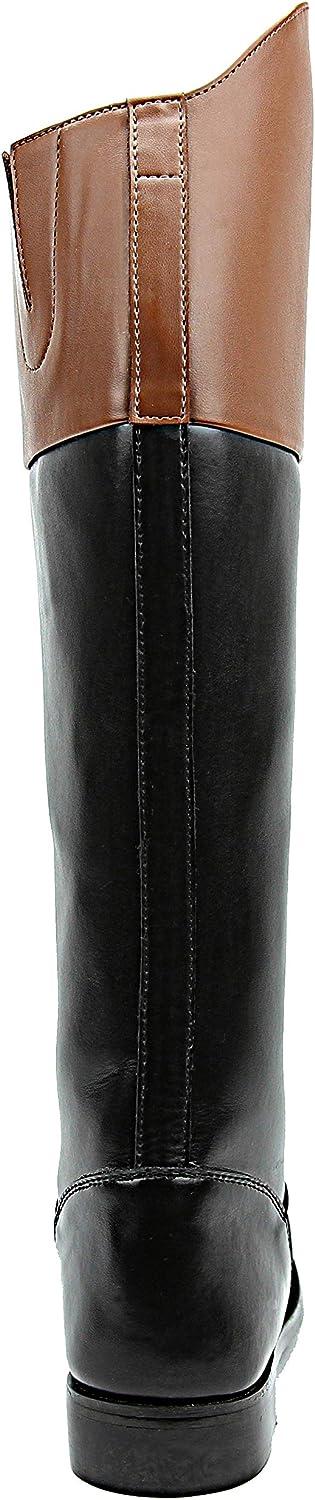 Bottes D'équitation Homme Hispar Crown – 3 Sangles – Cuir Brun – Pointu – Fabriquées Pakistan