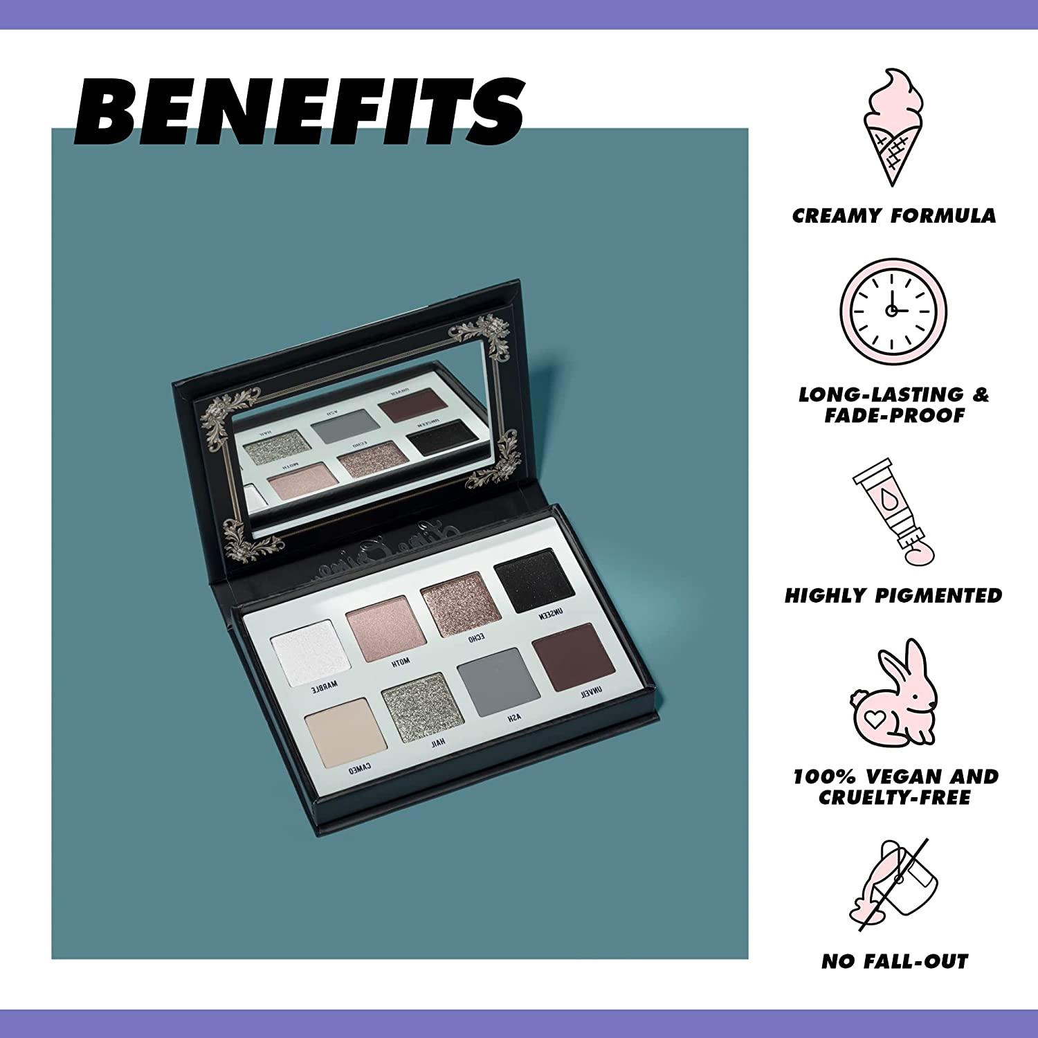 Lime Crime Venus Immortalis Eyeshadow Palette - 8 Matte and Metallic ...