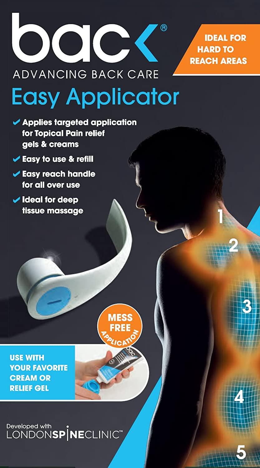 Back Easy Lotion Applicator for applying Your Favorite Topical Gel or