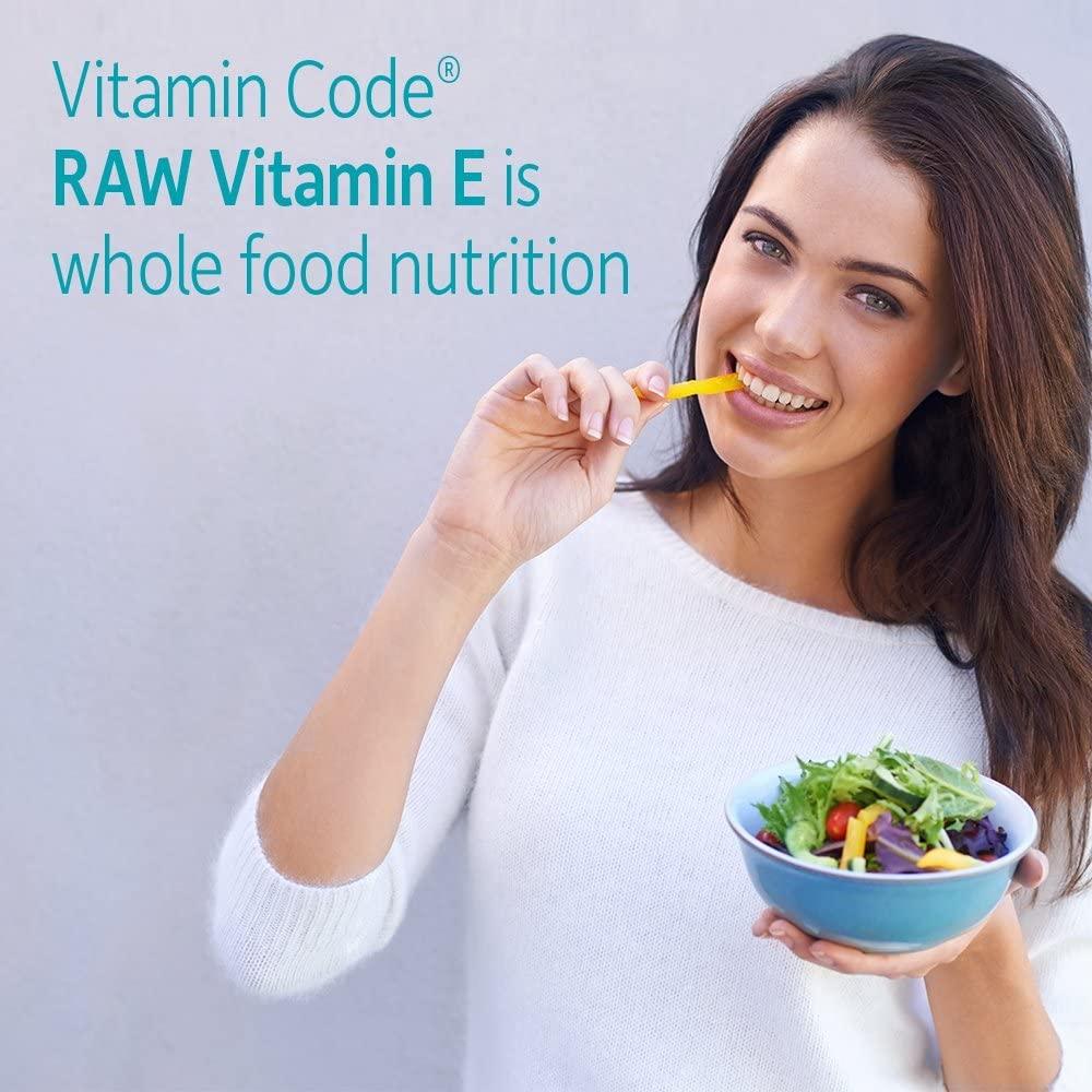 Garden of Life Vitamin Code RAW Vitamin E 60 Vegetarian Capsules