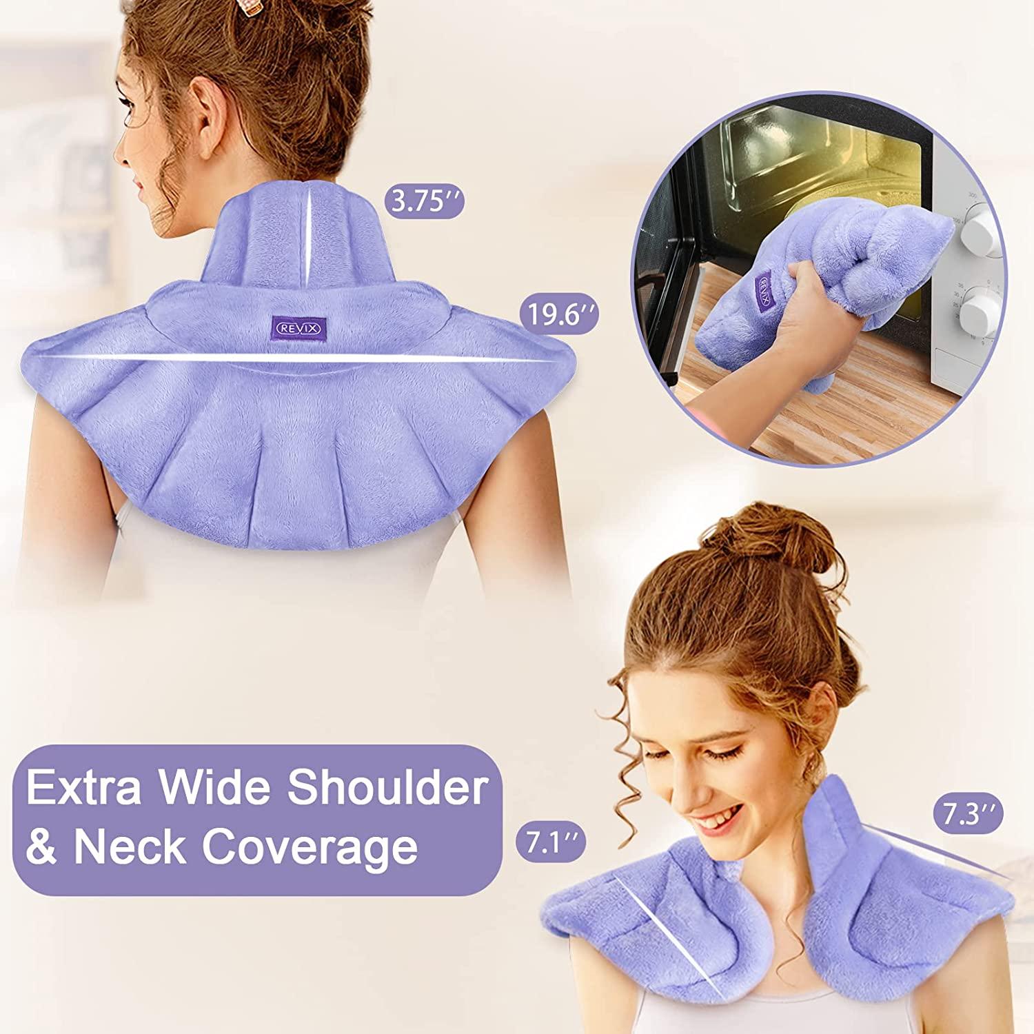 REVIX Microwave Heating Pad for Neck Shoulders and Back Pain Relief