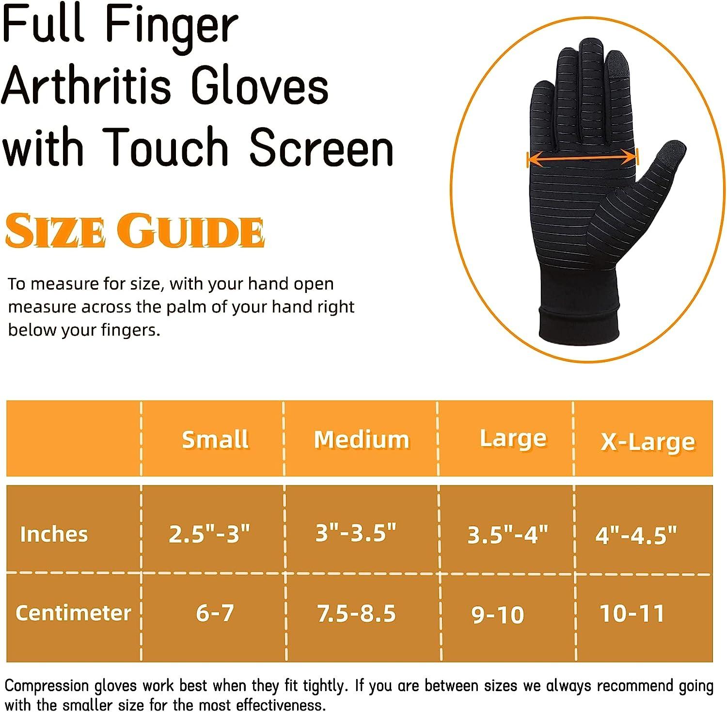 NewKingStar Arthritis Compression Gloves for Women Men, Copper Gloves