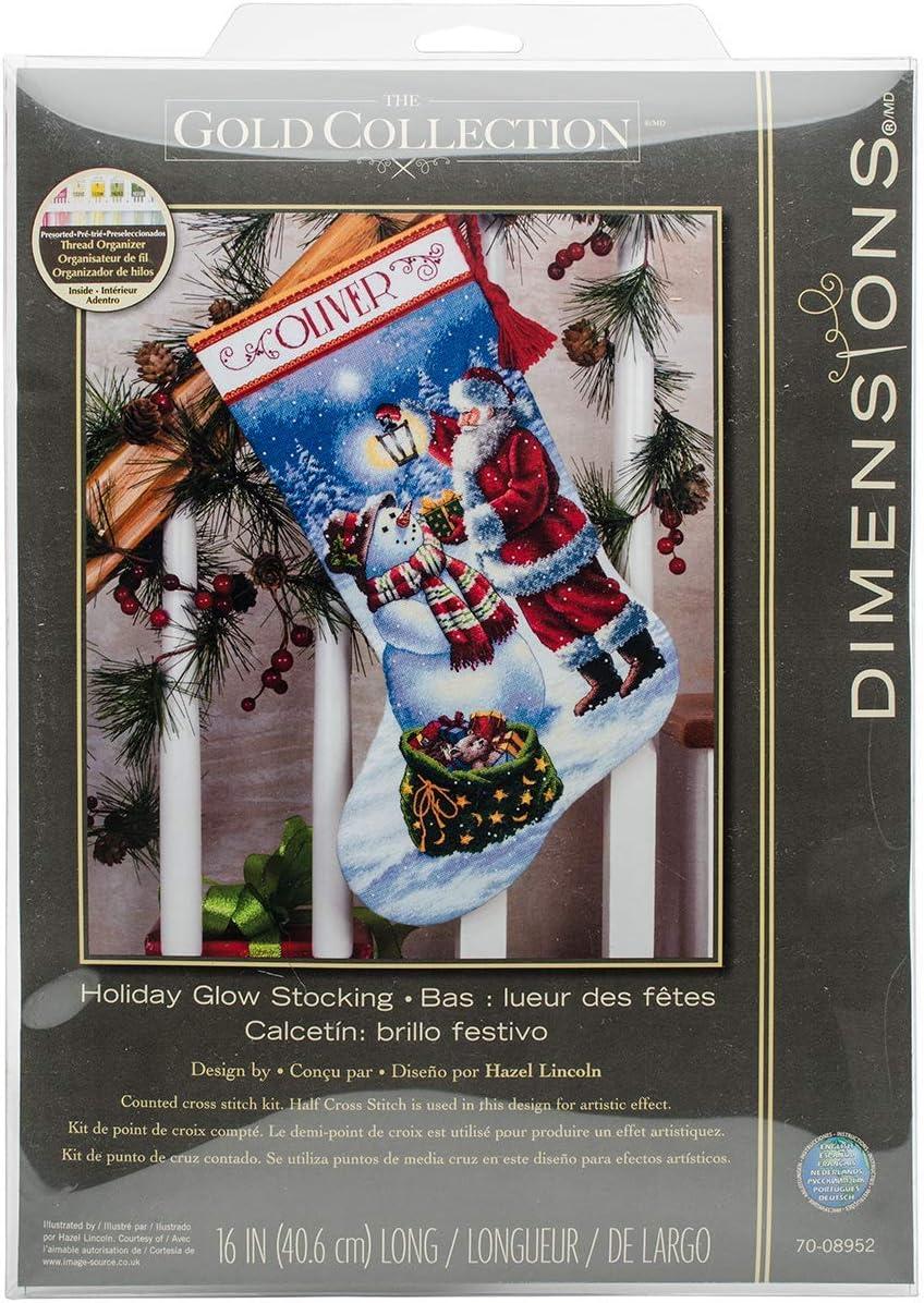 Dimensions Needlecrafts Dimensions Holiday Glow Stocking Counted