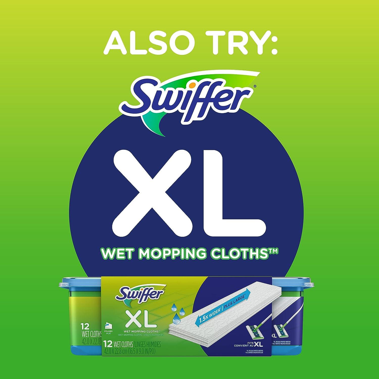 Swiffer Sweeper Heavy Duty Multi-Surface Wet Cloth Refills, 20 ct