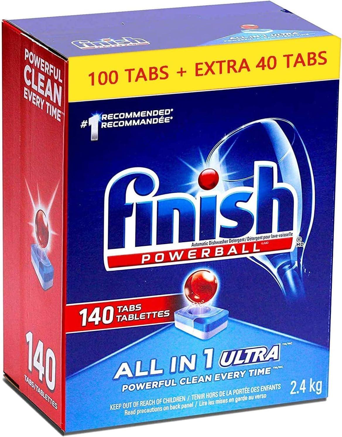 Finish Powerball Automatic Dishwasher Detergent, All in 1 Ultra