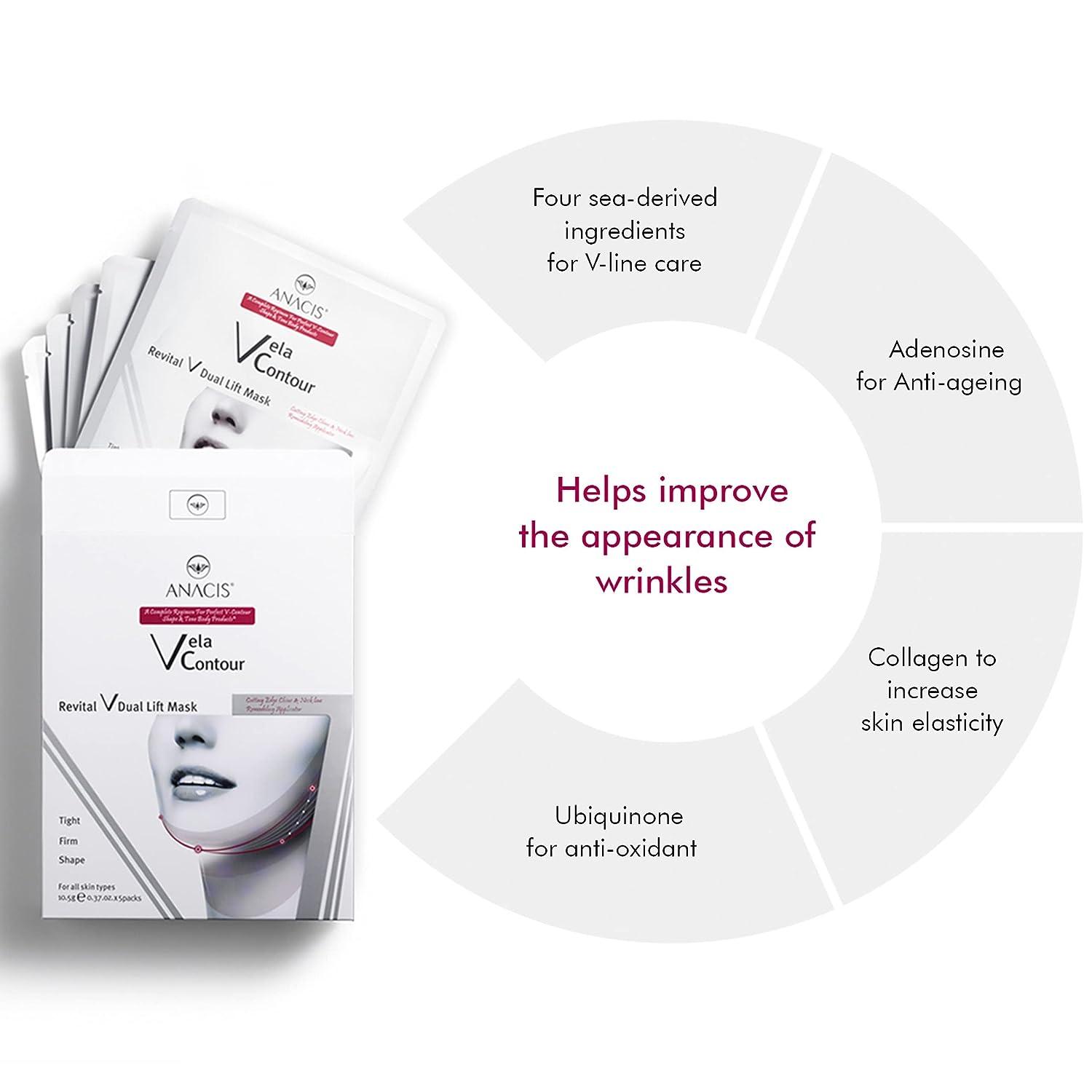 Anacis Double Chin Reducer Neck Loose Sagging Skin Lifting Tightening