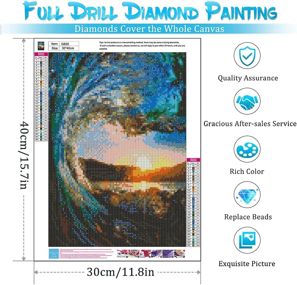 5D Diamond Painting Kit Round Drill Diamant Kit de Peinture