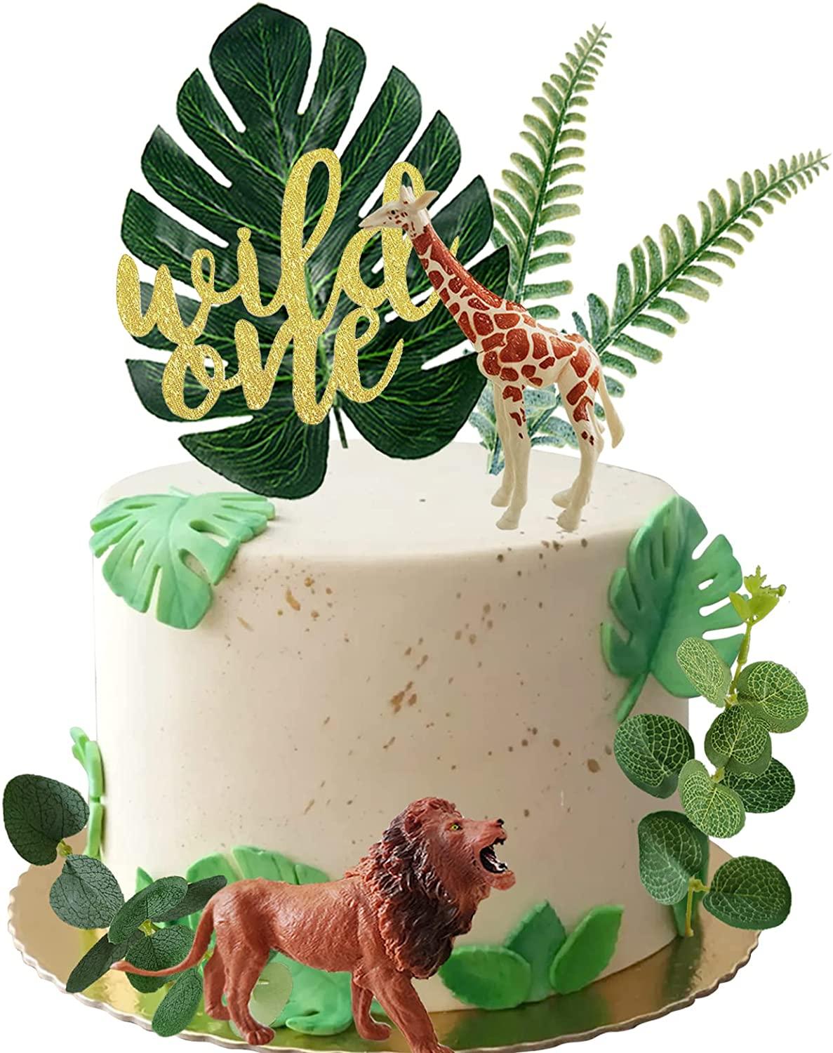 Safari Birthday Party Cake Topper, Jungle Animal Baby Shower, Cake Smash  Topper, Wild One Birthday -  France