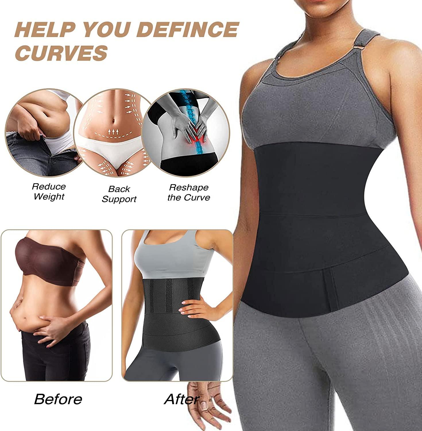 Waist Wrap Waist Trainer for Women with Loop Design Tightness