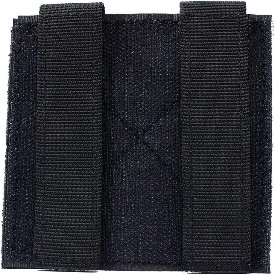 ROCOTACTICAL Hook and Loop Tactical Patches Board Molle Attachment, Patches  Display Board Tactical Molle Hook and Loop Molle Panel for Badges and  Insignia Patches- 4x4 inches, 2pack (Black)