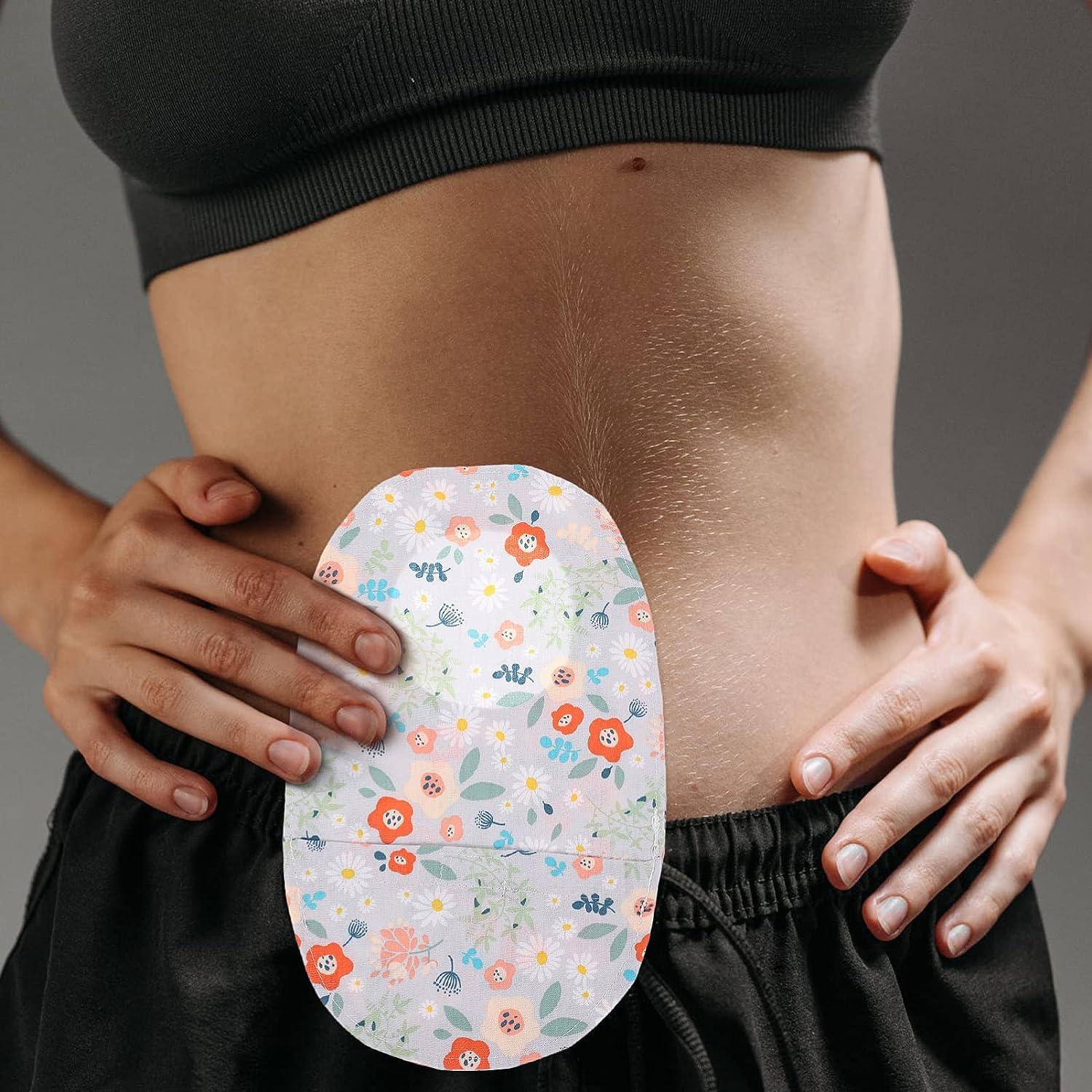 Tofficu Ostomy Pouch Colostomy Bag Cover: 2Pcs Stretchy Ostomy Bag Covers  Protectors Ostomy Supplies