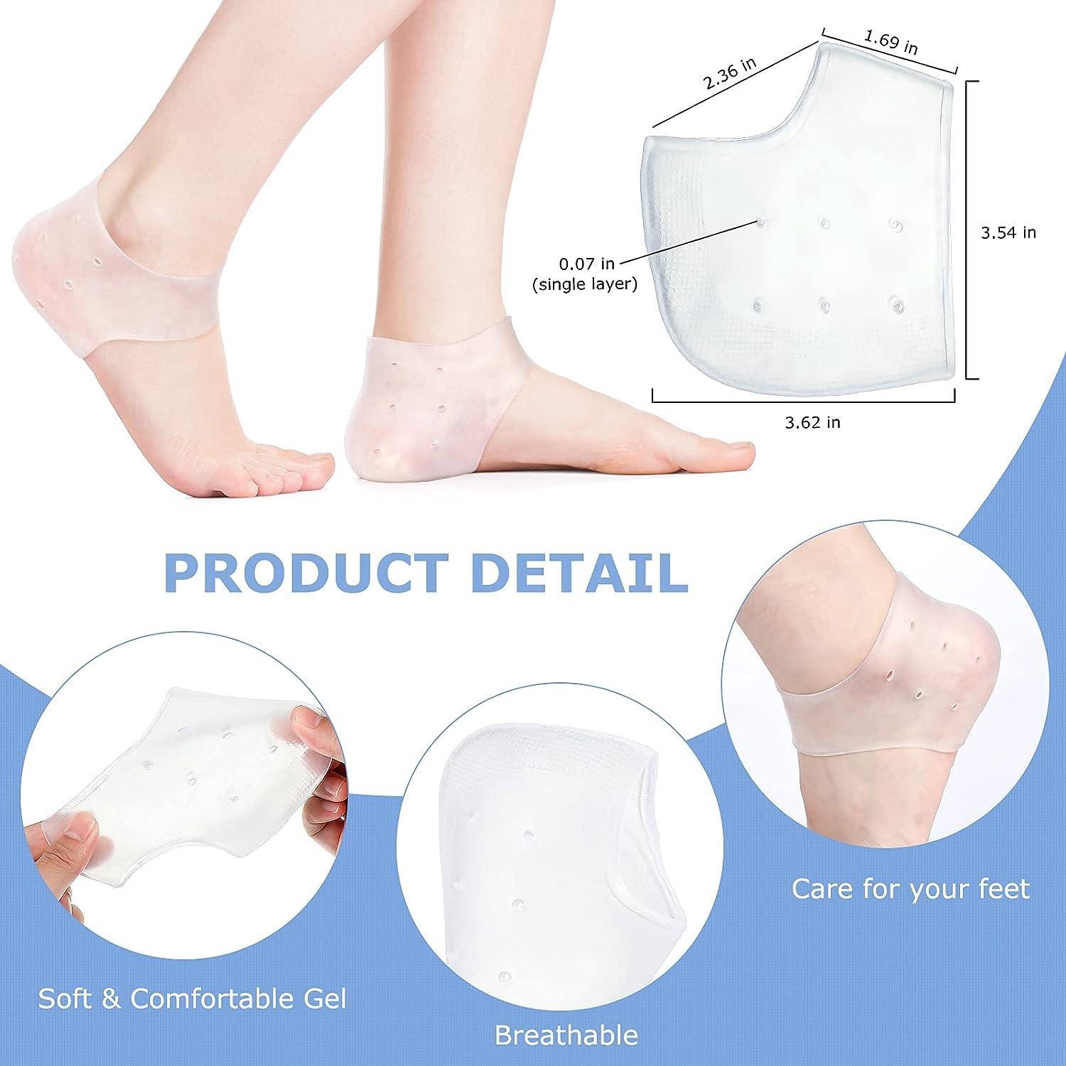 Heel Support Plantar Fasciitis Gel Insole Inserts Orthotic Foot Arch Pain  Relief | eBay