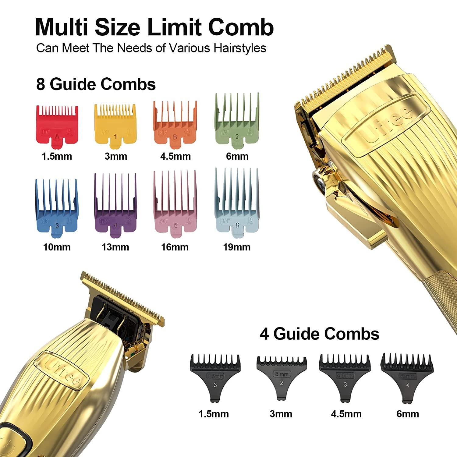 Ufree Hair Clippers and Trimmer Set 2022 Professional Barber Combo