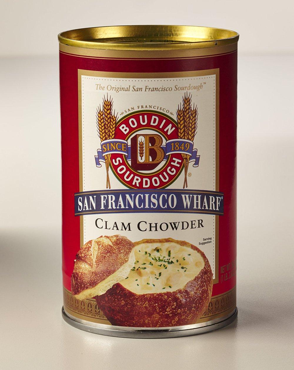 San Francisco Boudin Clam Chowder Soup 3 pack