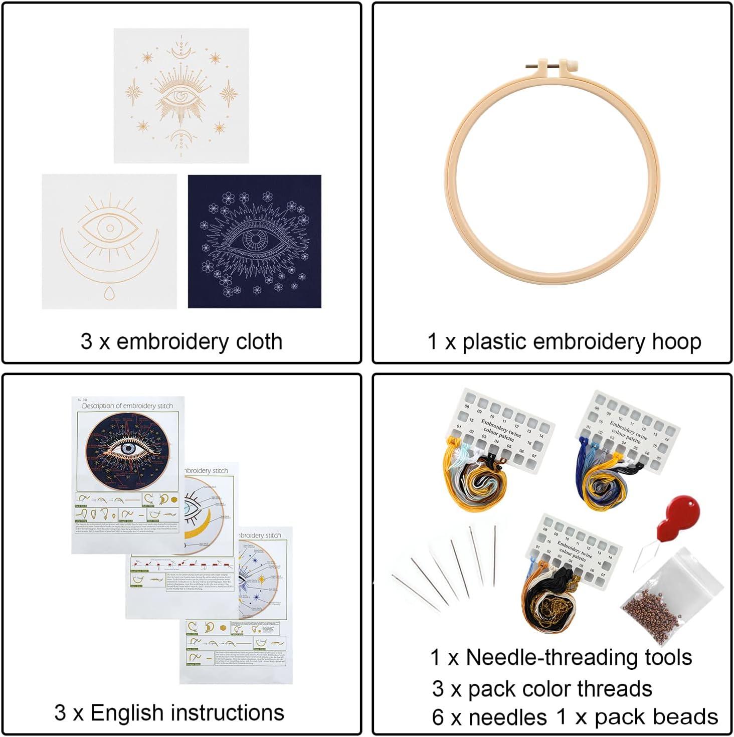 Sewing Embroidery Supplies, Repair Accessories, Evil Eye Patches