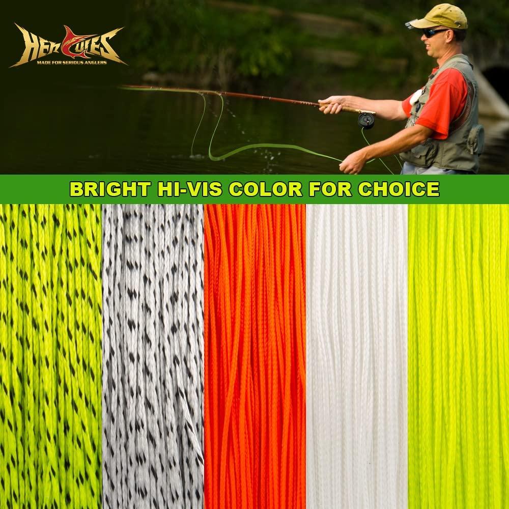 HERCULES Braided Fly Line Backing 20lb 30lb, 100Yds 300Yds, with