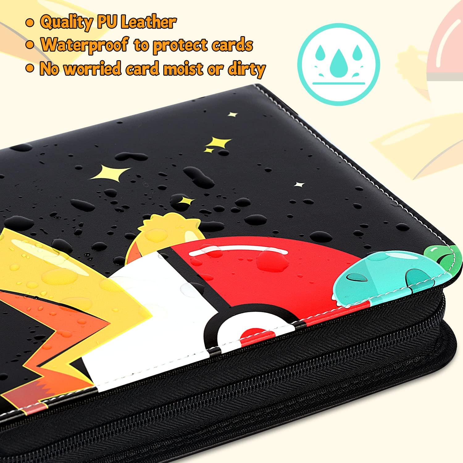 Simboom 9 Pocket Trading Card Binder - 900 Cards Capacity with Zipper, 50  Removable Sleeves - Ideal for Game/Sports Card Collectors | Buy Now with  Express International Delivery | GoSupps.com