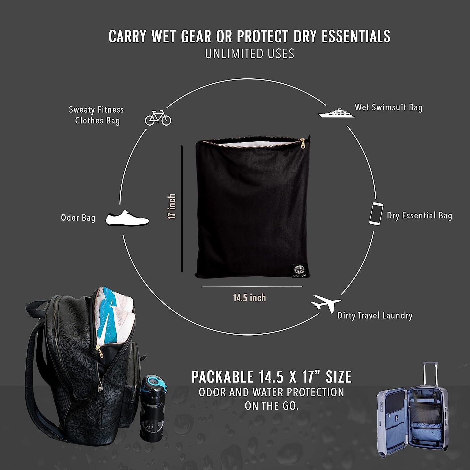 Shoe Smell Gym Clothes Bag Antimicrobial Waterproof Sport Sack