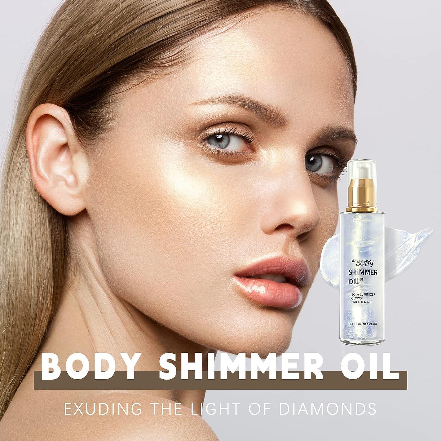Premium Shimmer Body Lotion for Body Glow | Softening & Hydrating  Shimmering Body Lotion | Non-Sticky Body Glow Shimmer | Natural Body  Shimmer Lotion