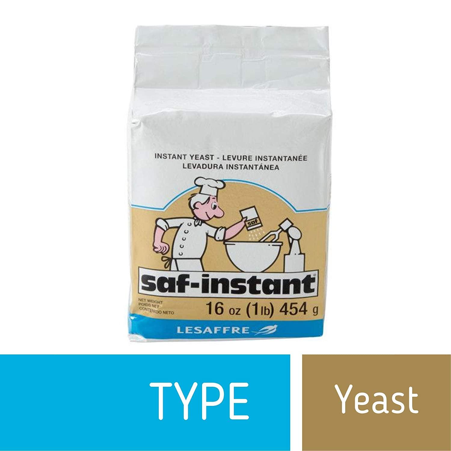 LeSaffre SafInstant Yeast Gold 1 lb Pack of 2