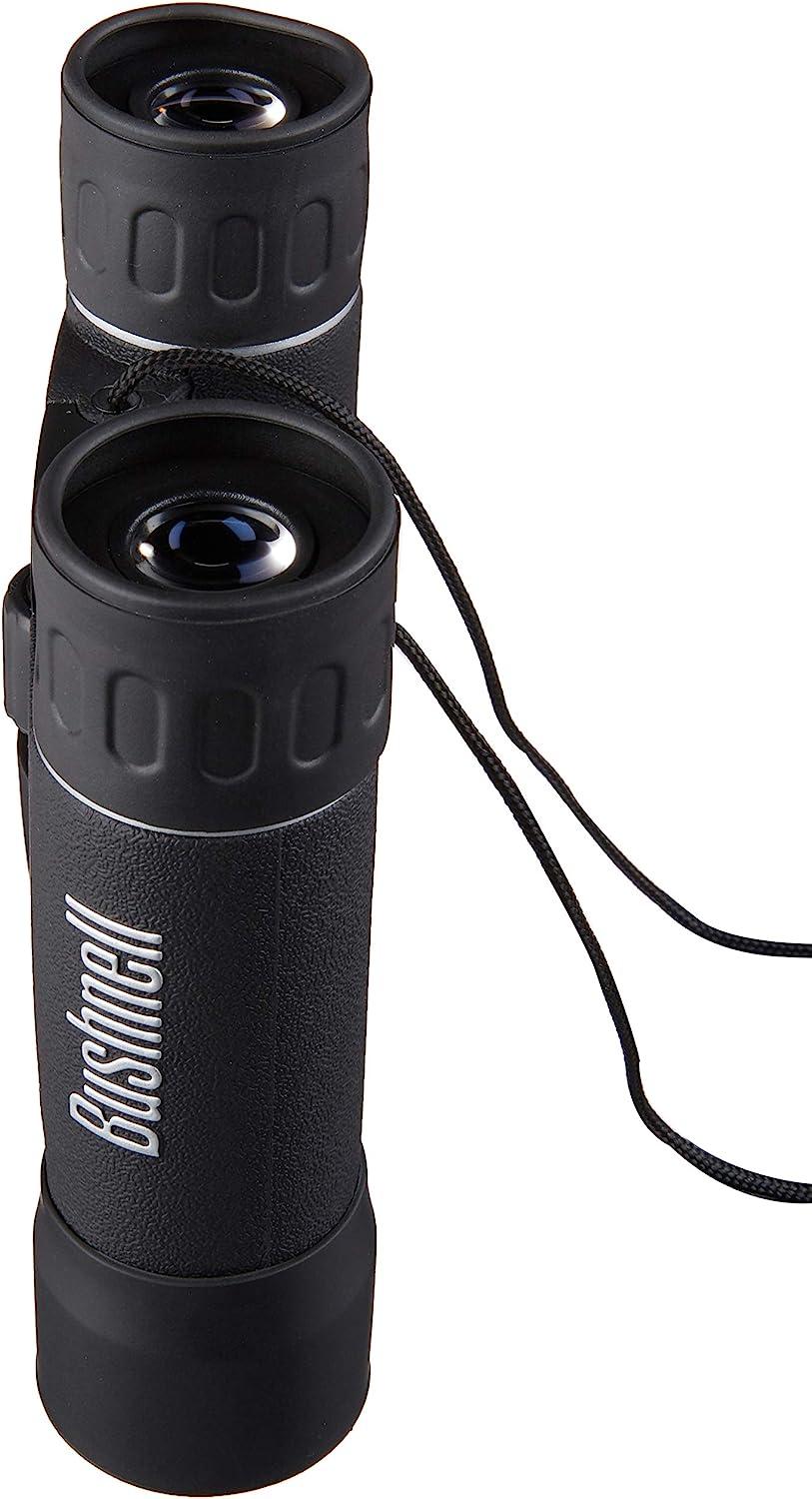 Bushnell Powerview Compact Folding Roof Prism Binocular Black 10x32