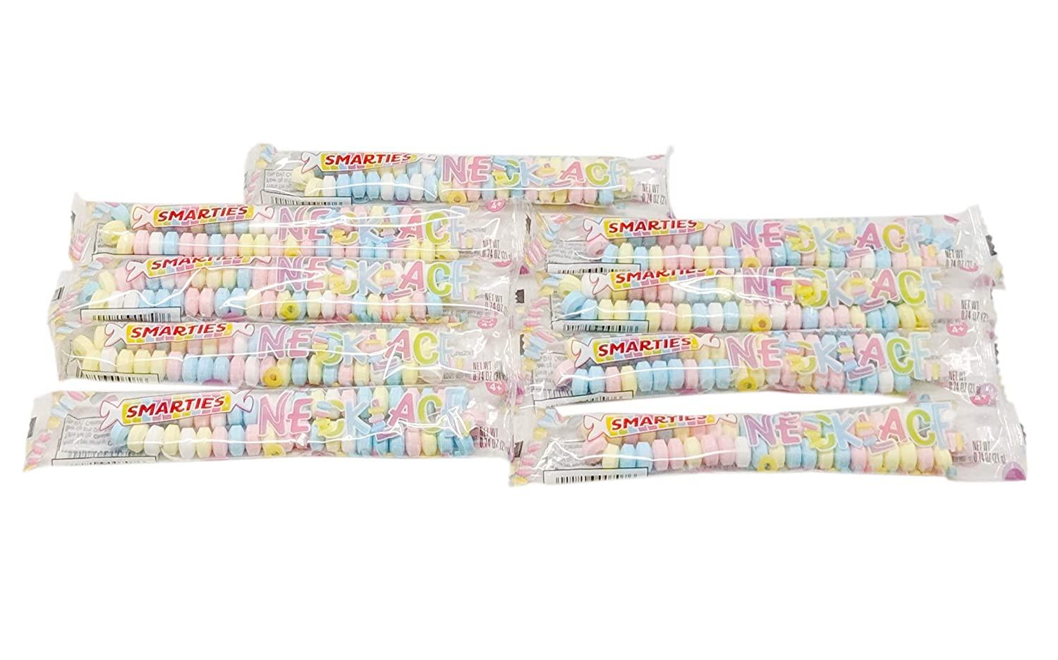 Candy Necklaces, Pack of 10, Individually Wrapped
