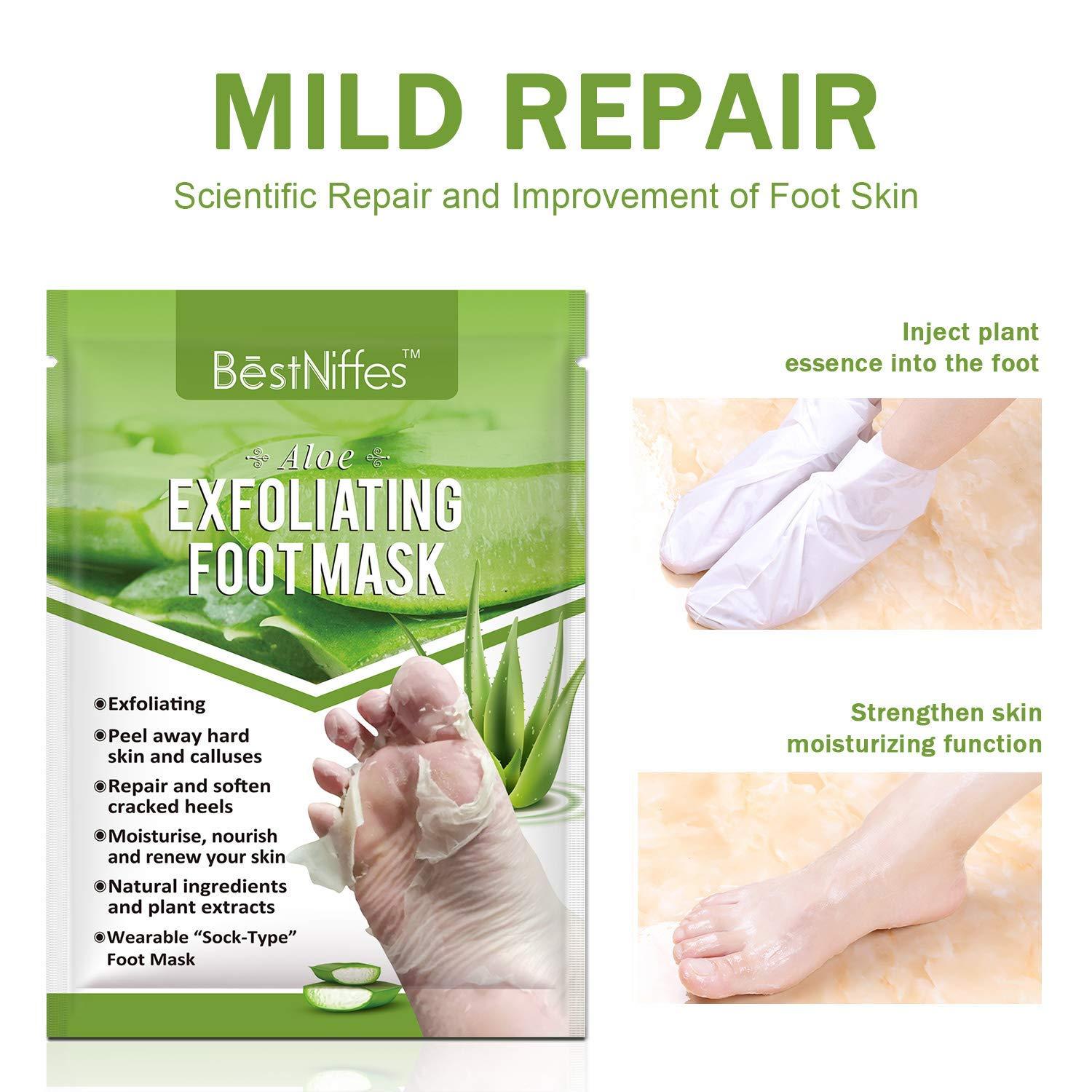 Foot Peel Mask,callus And Dead Skin Remover,nourish And Moisturize