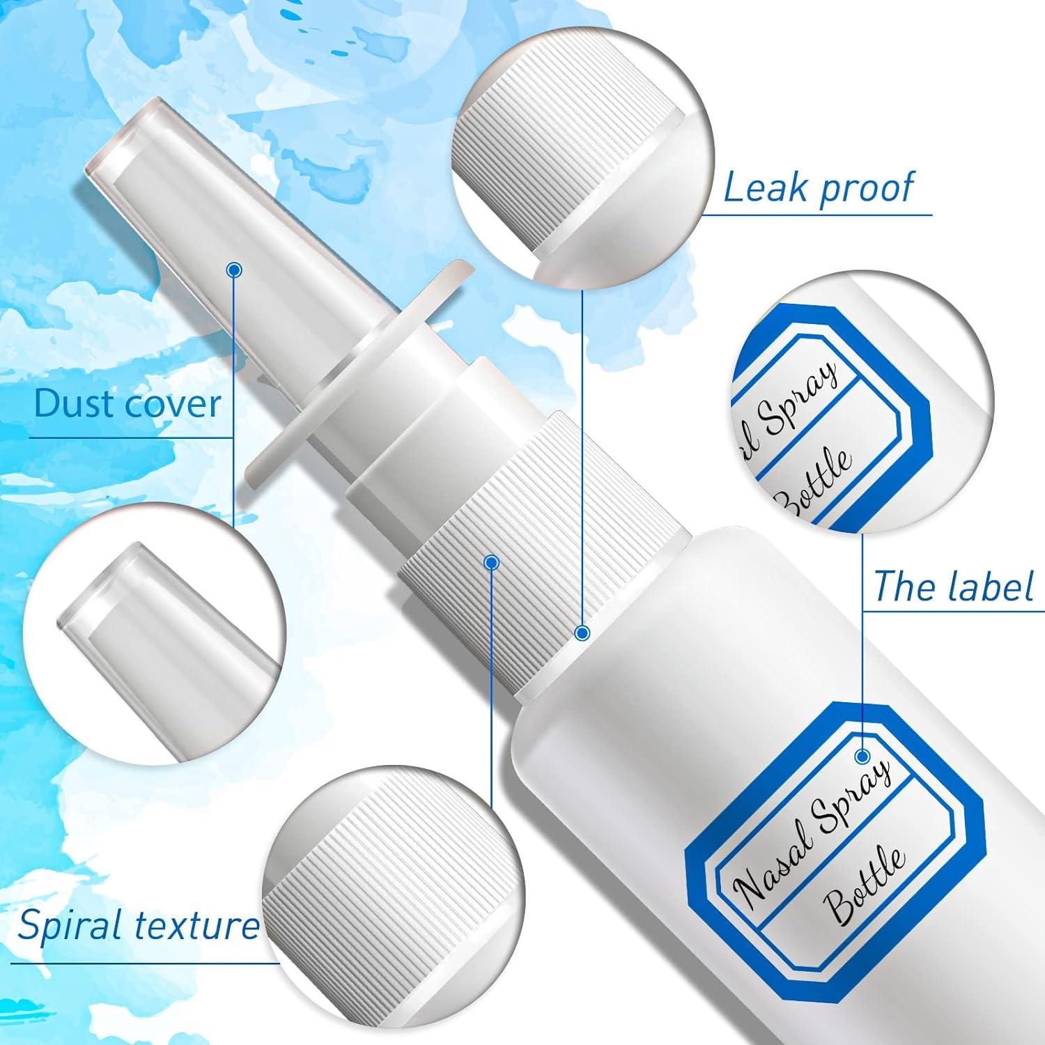 Nasal Spray Bottle Quality Refillable Empty Nose Spray Bottles with