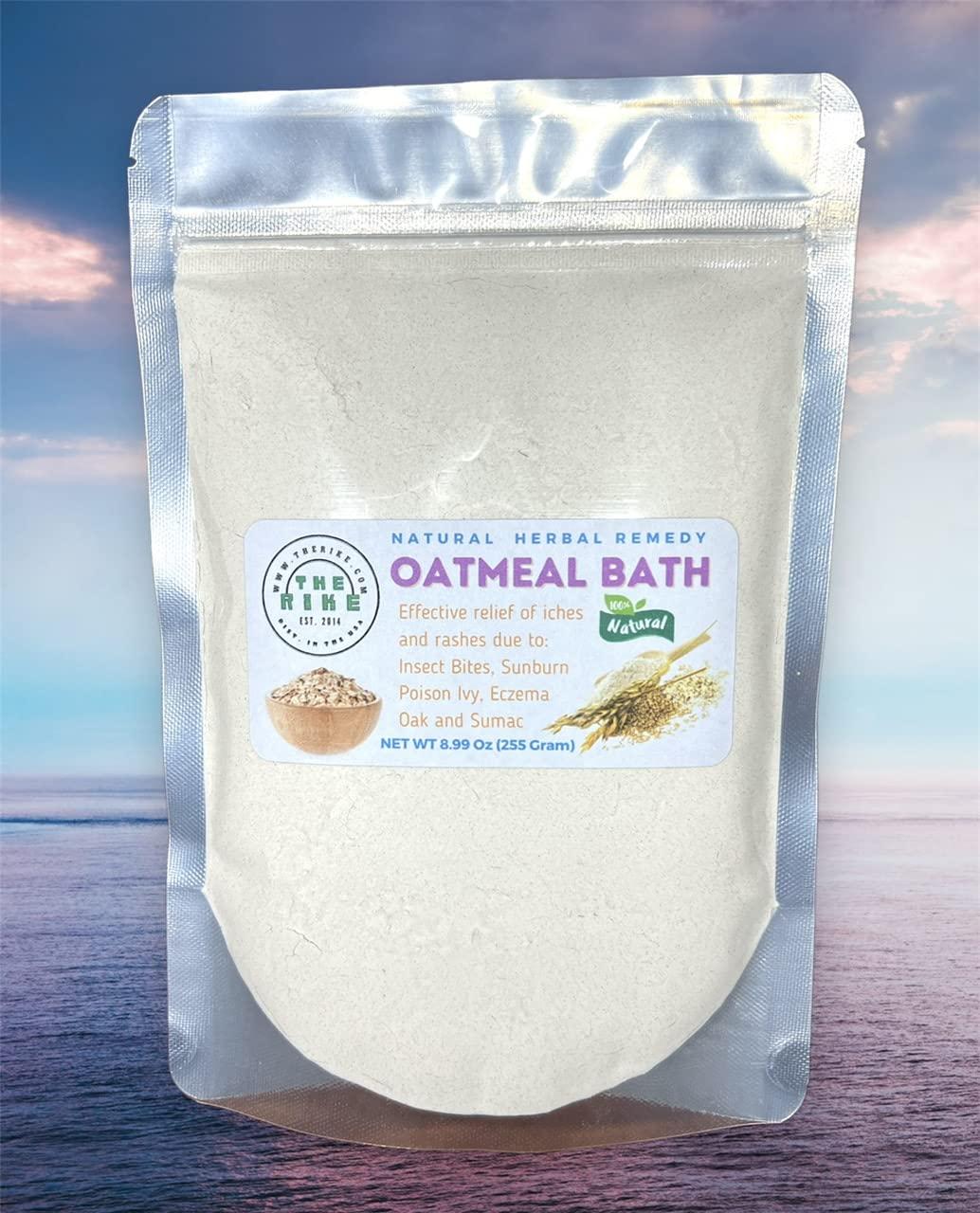 255g Organic Colloidal Oatmeal Bath Soak for Dry Itchy Skin Relief