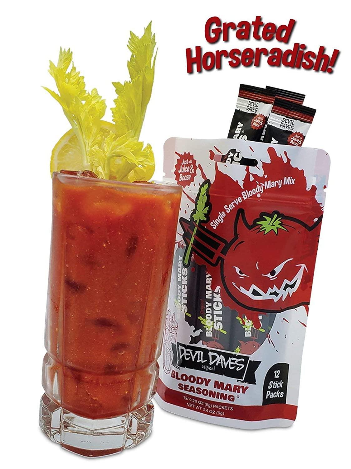 Devil Daves Bloody Mary Seasoning 12 Pack Pouch