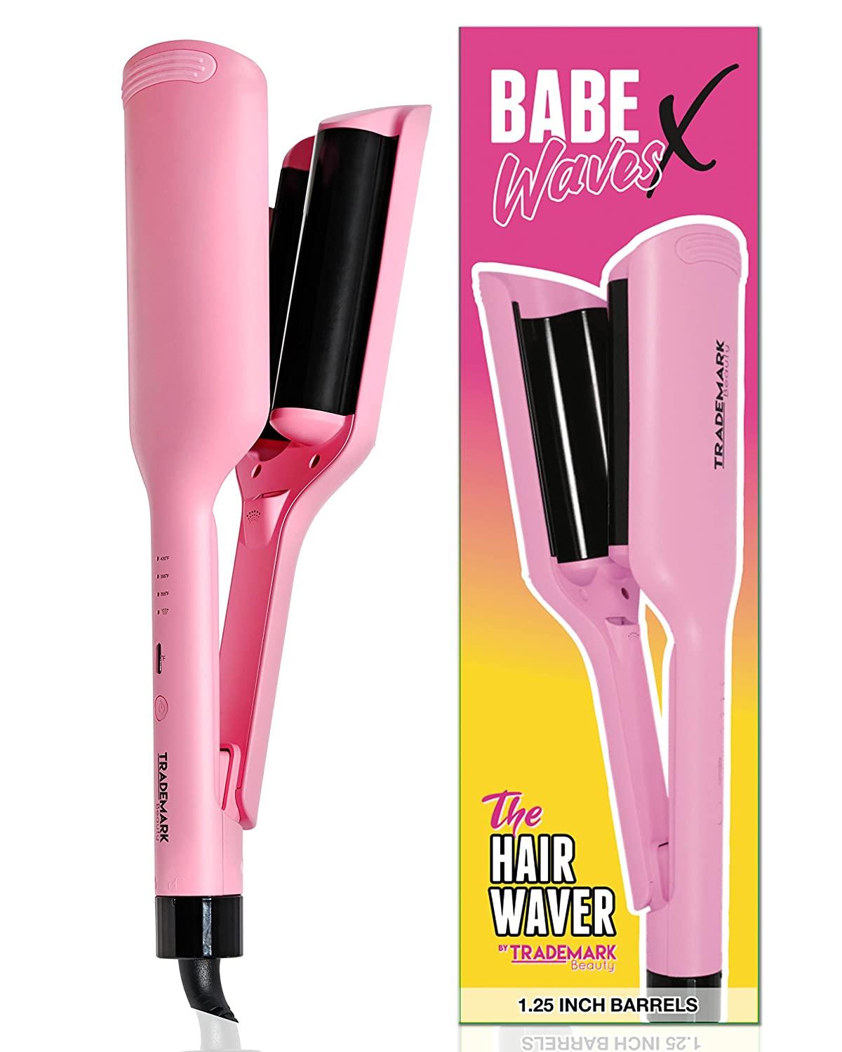 Trademark Beauty Babe Waves Jumbo Hair Waver - 1.25 Barrels : Target