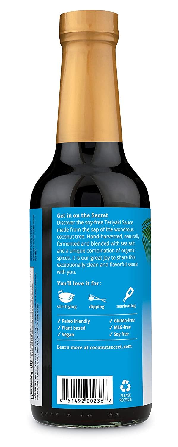 Coconut Secret Coconut Aminos Teriyaki Sauce 10 fl oz 2 Pack