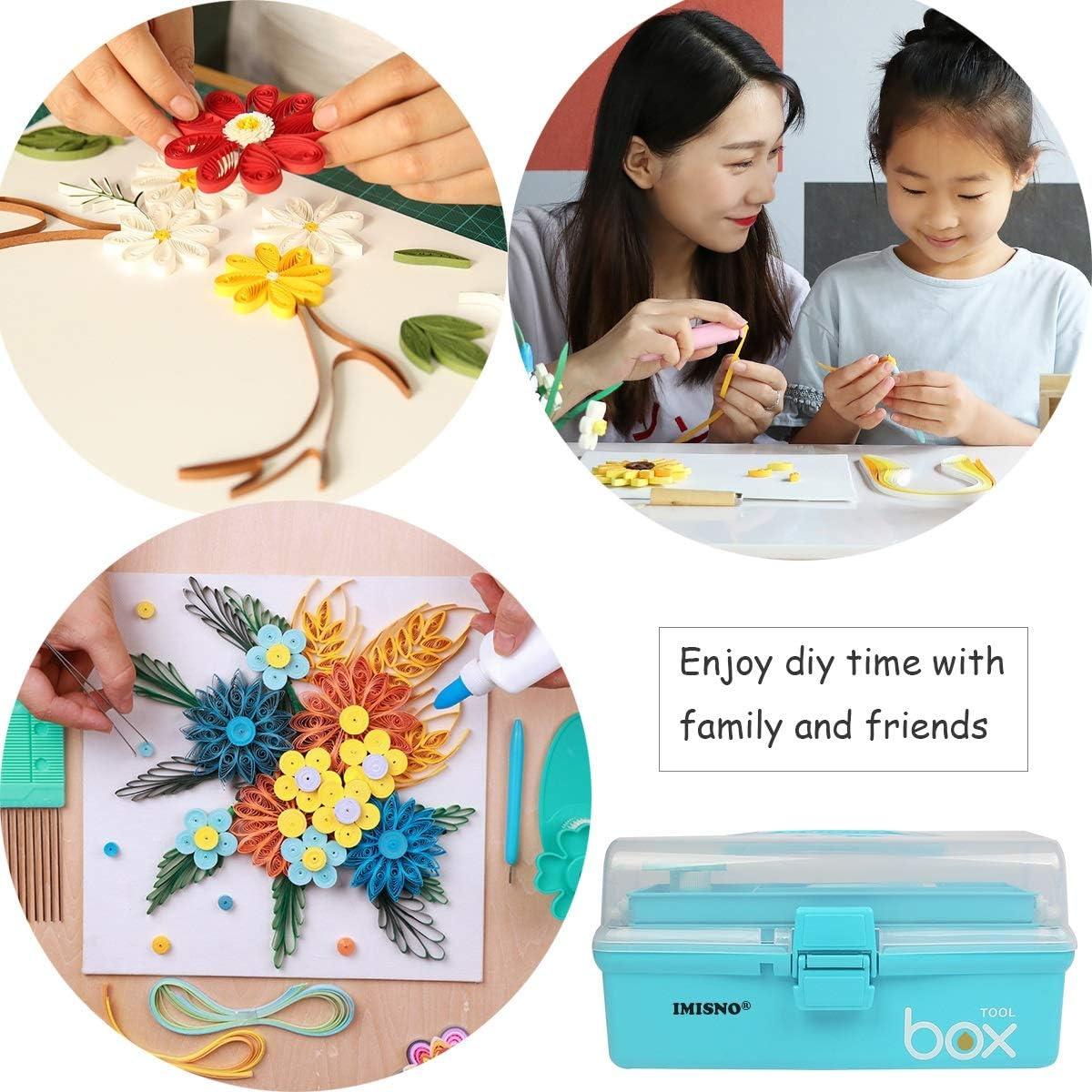 DIY Paper Quilling Tools Set Template Mould Board Tweezer Pins Slotted Tool  Kit Card Paper Crafts Tool