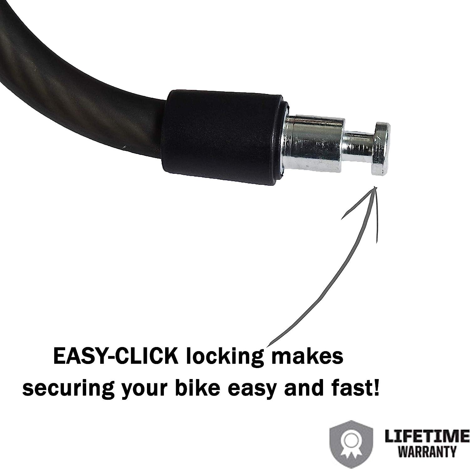 Kryptonite KryptoFlex Key Cable Bicycle Lock 6' Combo