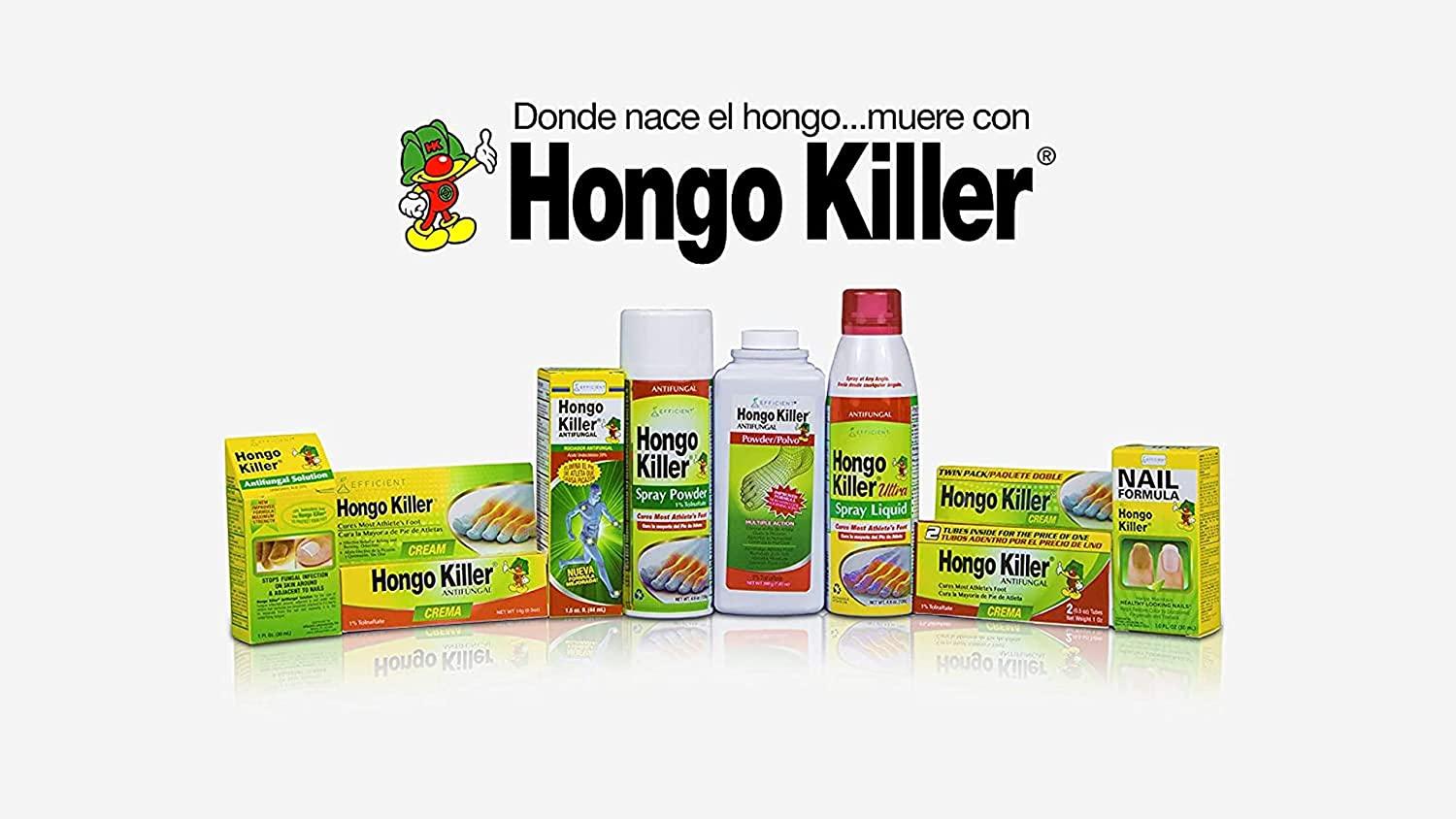 Hongo Killer Antifungal Cream 0.5oz Athlete's Foot Treatment
