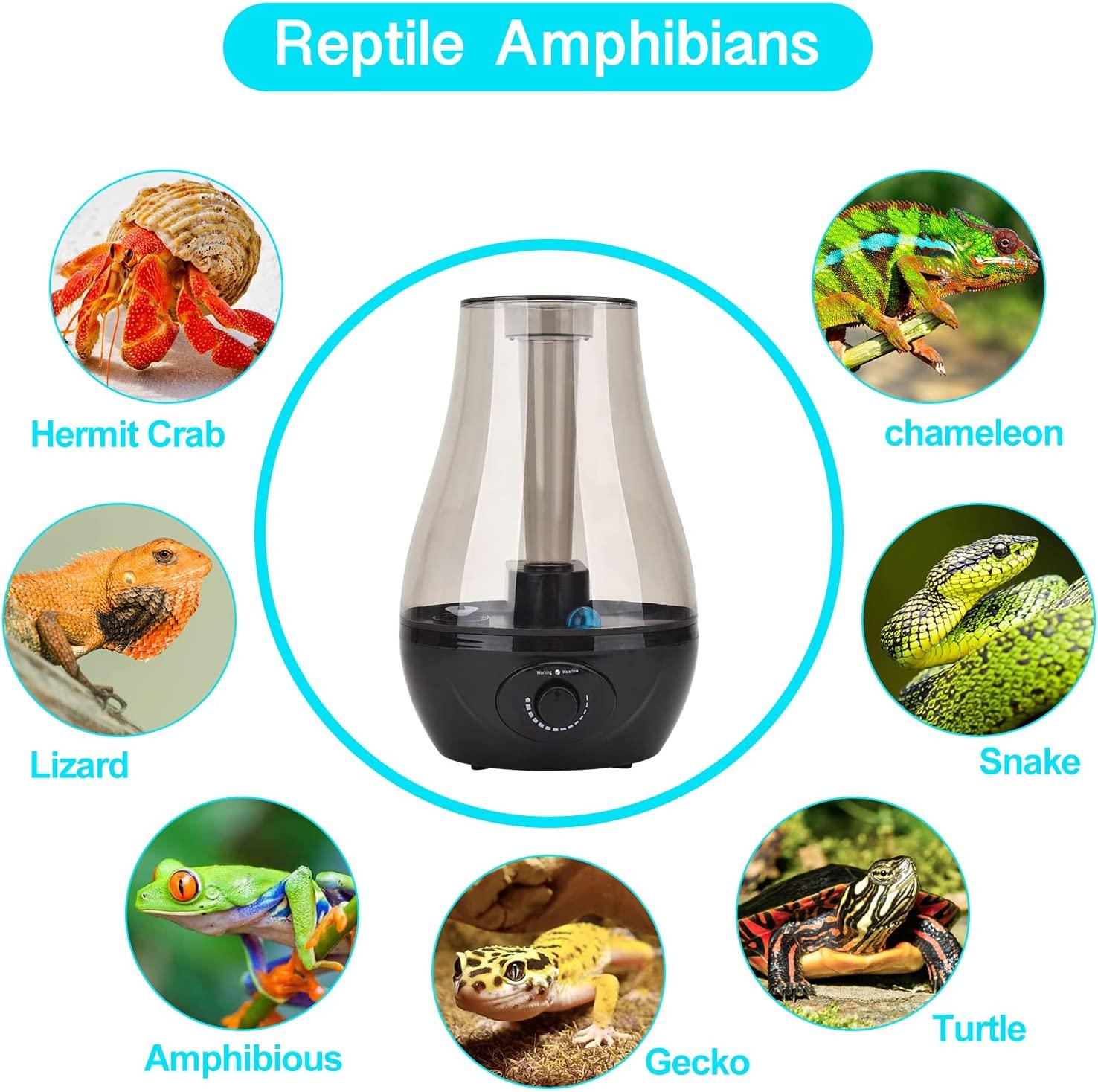 Reptile fogger humidifier 3L Large Water Tank With An Electronic