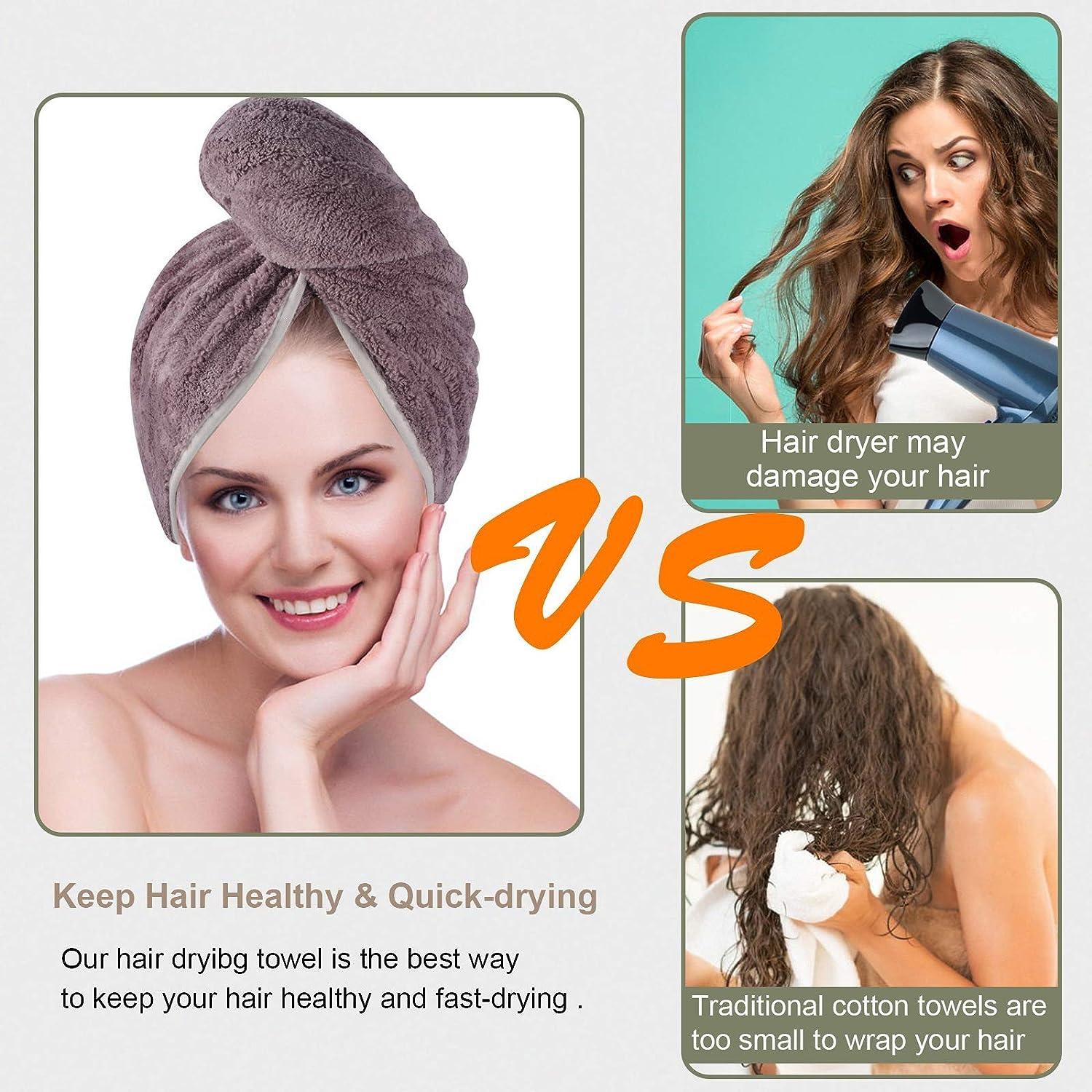 Best fast sale drying hair towel