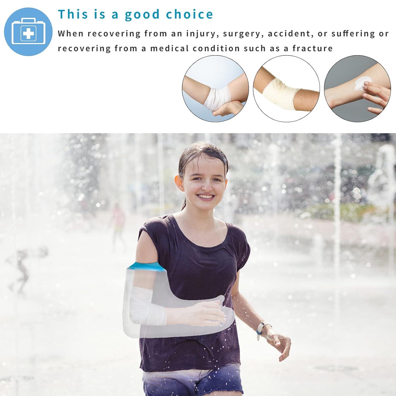 SUPERNIGHT Waterproof Cast Cover Teenager Full Arm for Bathe Shower