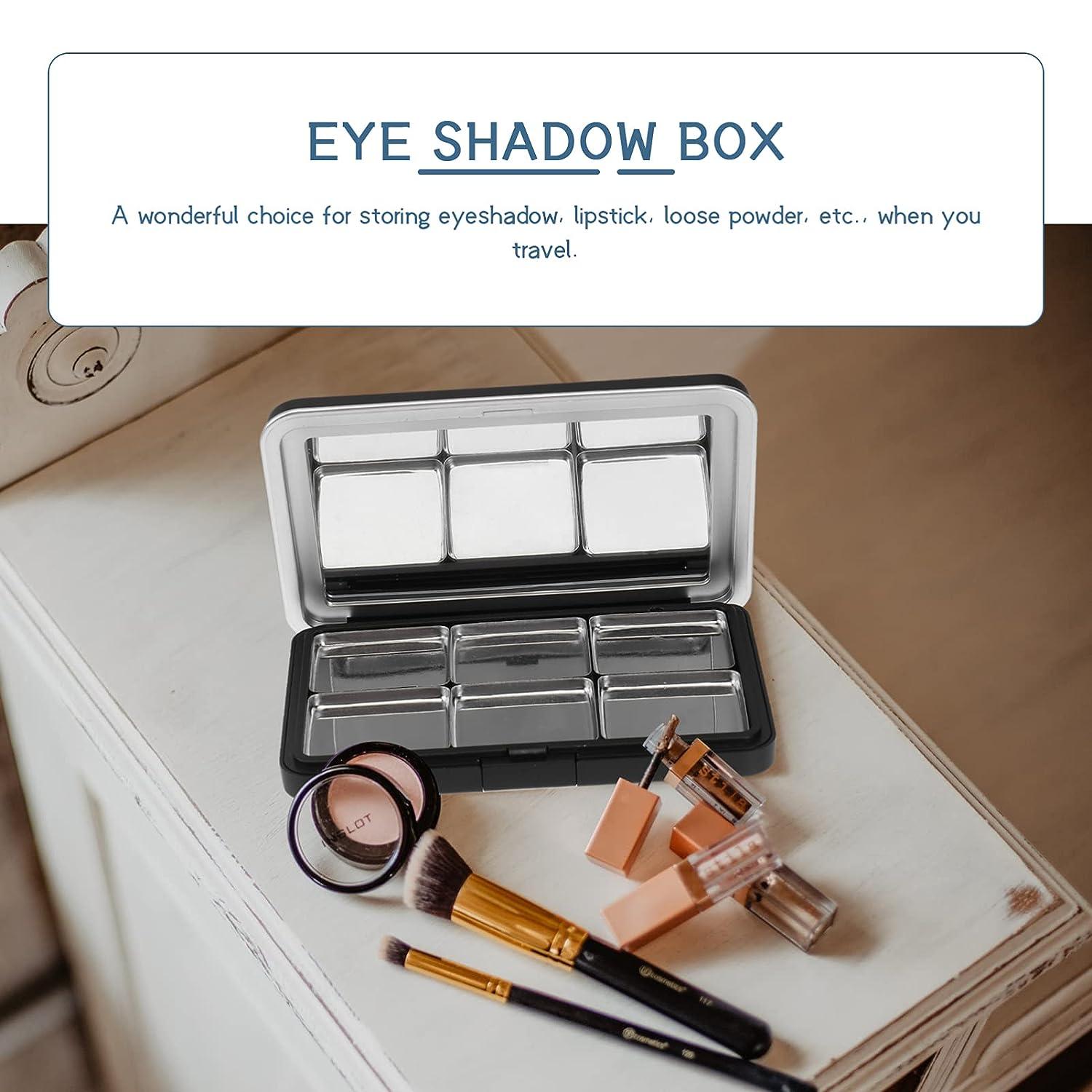 9 Grids Empty Eyeshadow Palette Eye Makeup Storage Dish DIY Eye Shadow ToKE