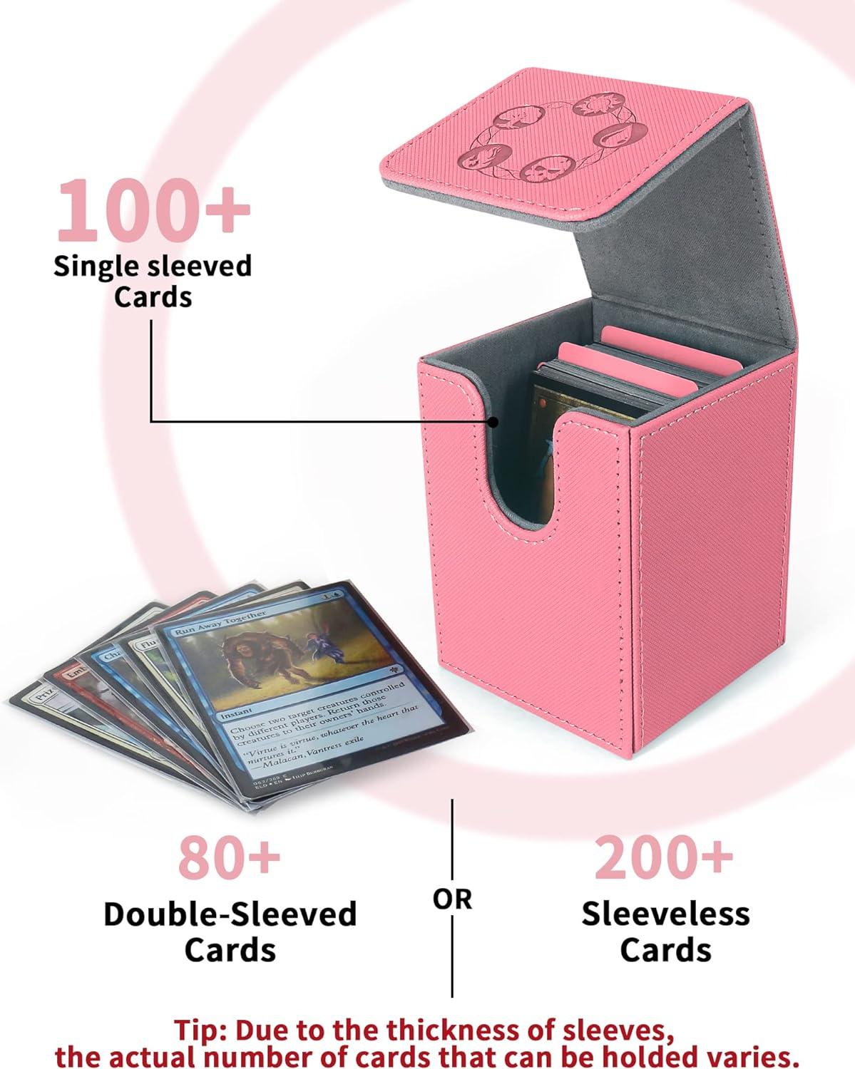 sleeved card box Playing Card Box | Fits Sleeved, Unsleeved and Tuck Boxes main image 0