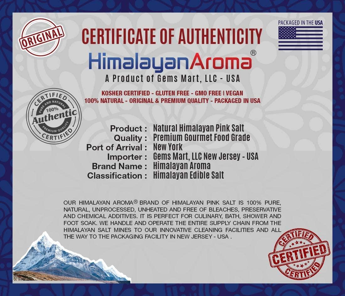 Gourmet Himalayan Pink Salt, 5 lbs, Coarse Grain, For Grinders & Mills, Bath Salt, Sea Salt