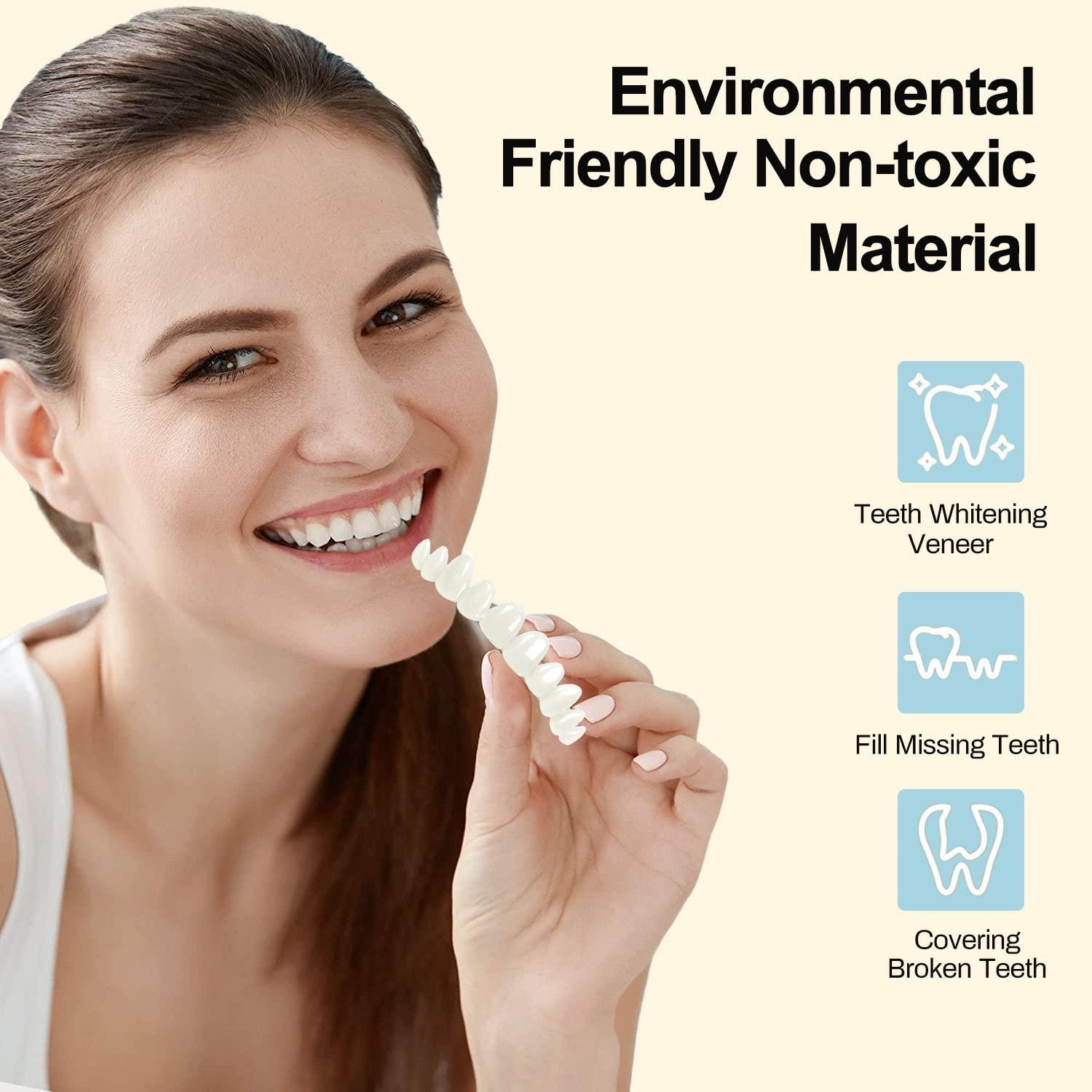 Temporary Tooth Repair Kit Teeth Veneers Moldable Fake Teeth Thermal Beads