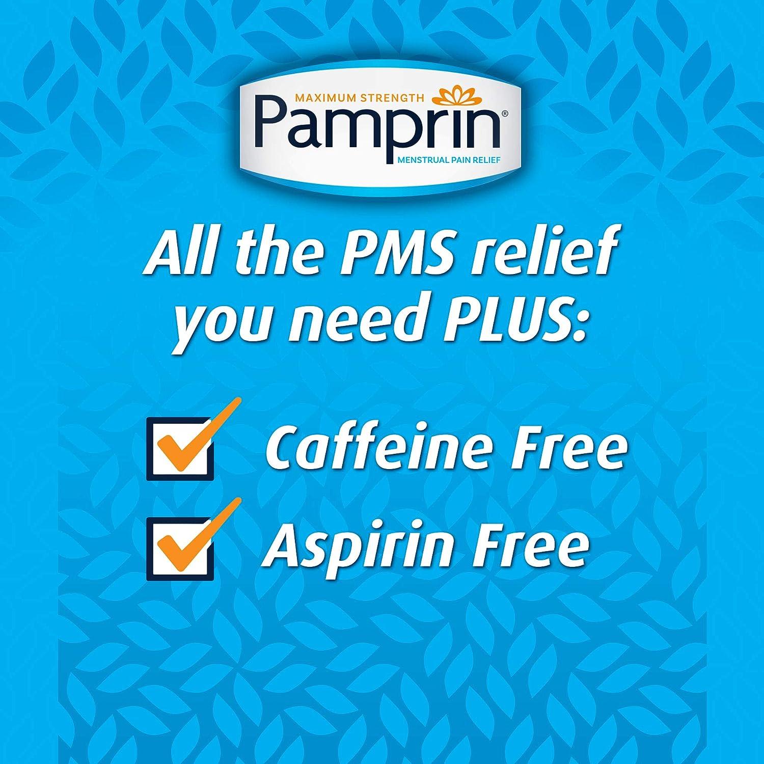 Pamprin MultiSymptom Formula with Acetaminophen Menstrual Period