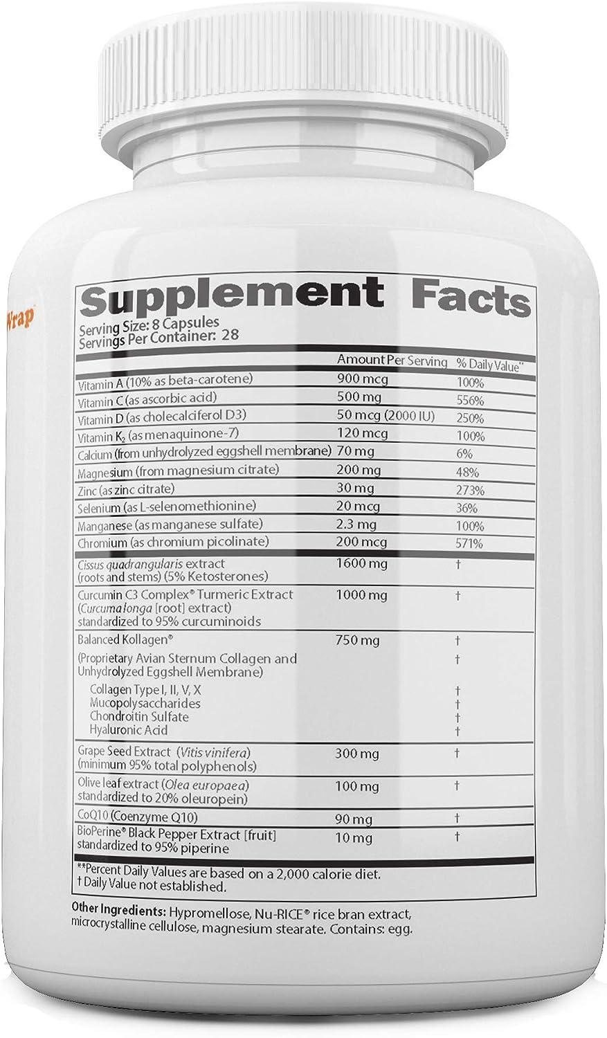 SaltWrap Joint Clinic Joint Health Multivitamin Supplement Tendon