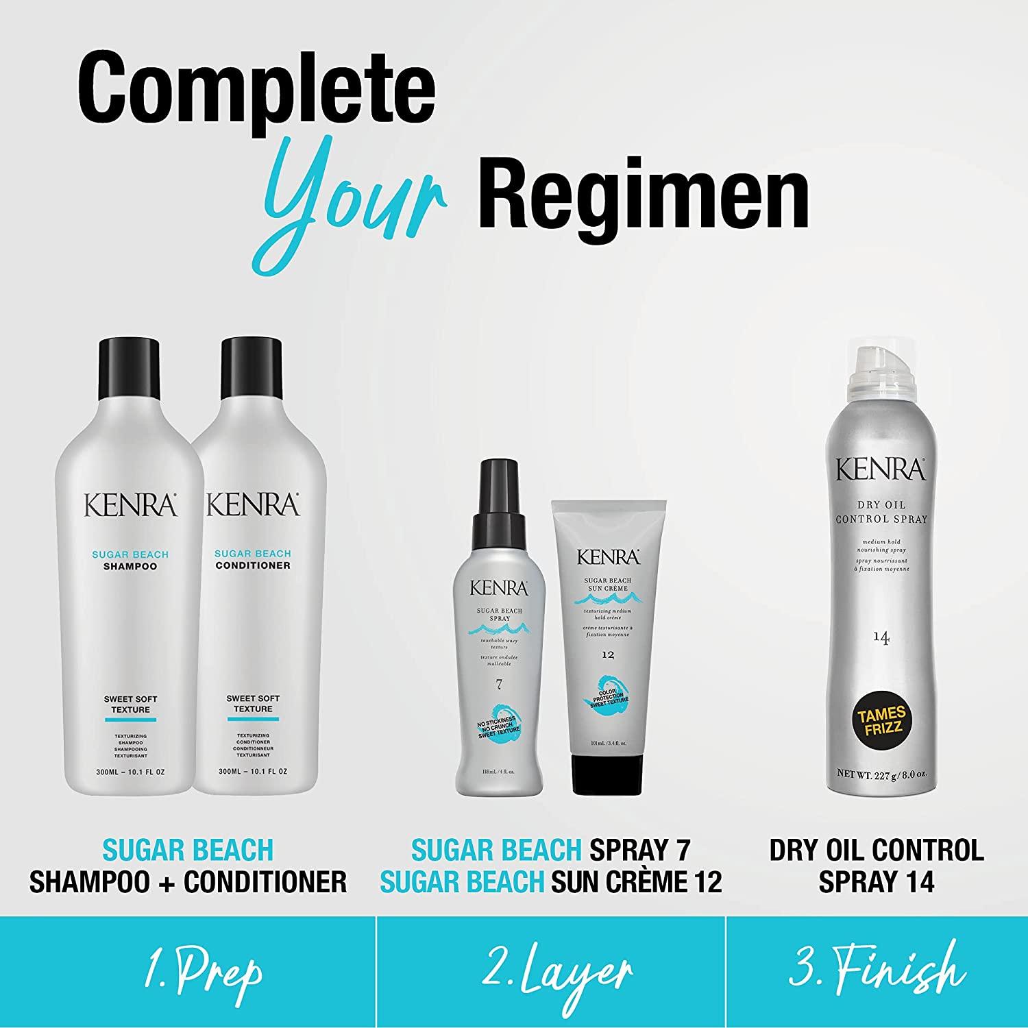 Kenra Sugar Beach Shampoo/Conditioner Sweet Soft Texture All Hair