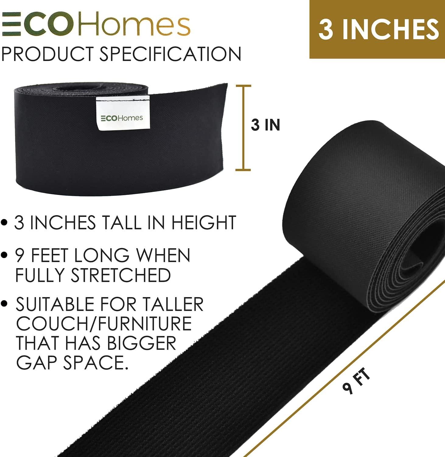 ECOHomes Toy Blocker for Under Couch - Stop Things from Going Under Sofa &  Fu
