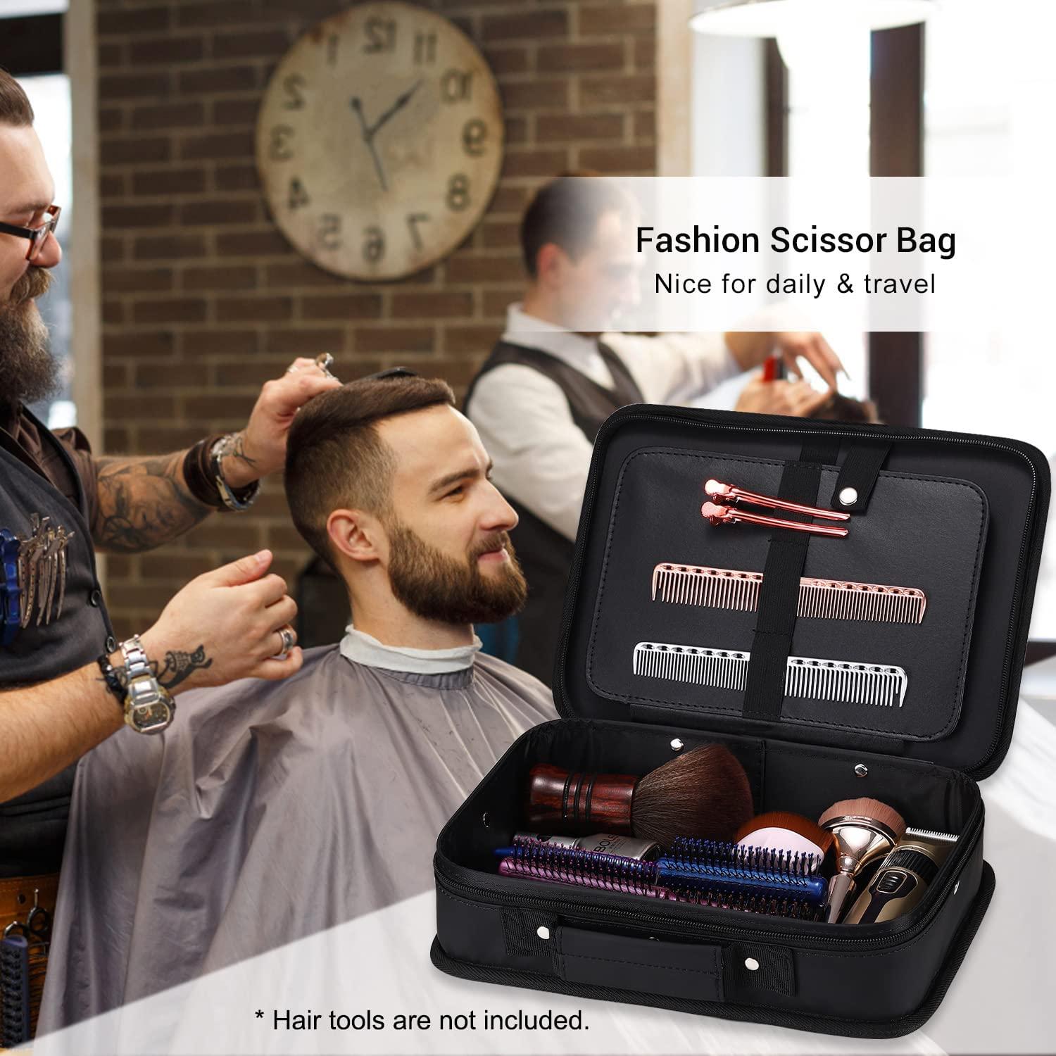 Noverlife Barber Tool Bag, Fashion Skull Pattern Barber Carrying