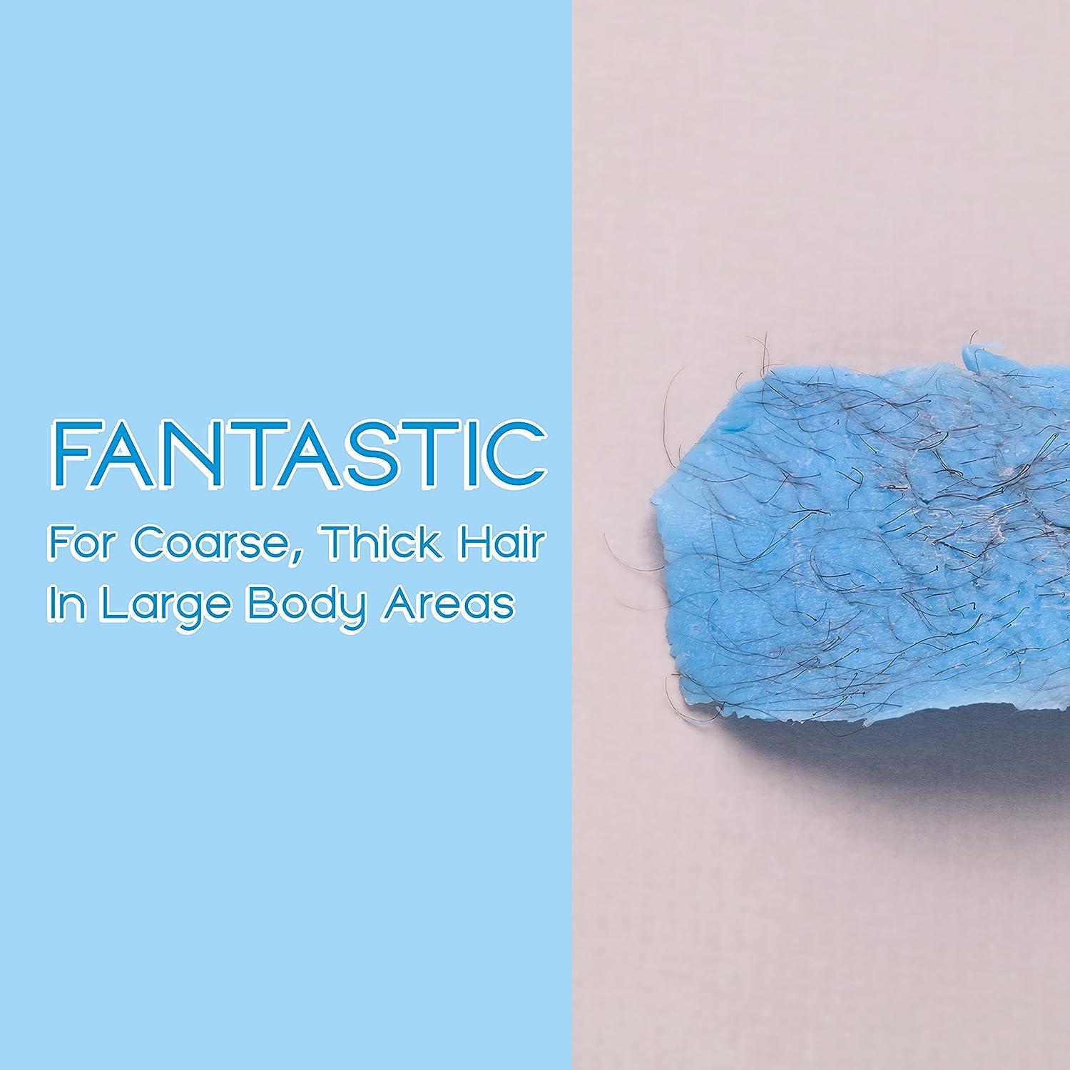 Hard Wax Beads GLAM REBELS 1lb Chamomile Blue Wax Beans for Sensitive