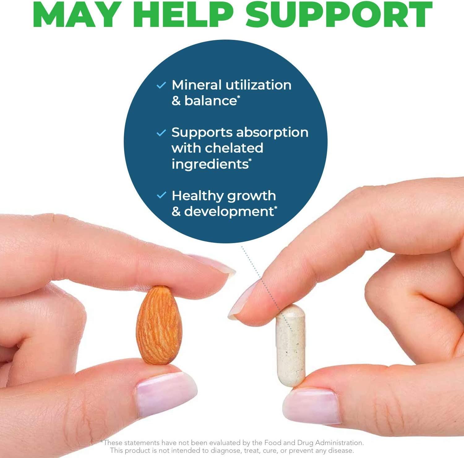 Seeking Health Trace Minerals Complex II, 30 Capsules, Iron and Copper Free, Iodine Supplement